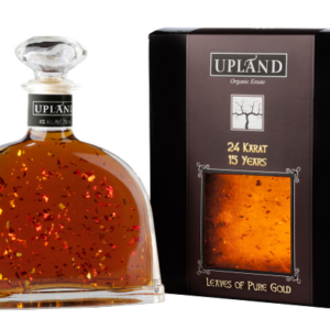 Upland Organic Directors Reserve XO Brandy 24 Karat, 15 years old.