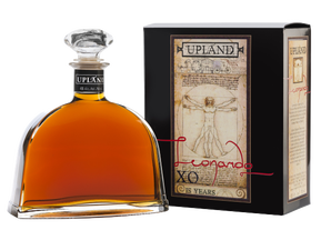 Upland Organic Leonardo XO Brandy 15 years old.
